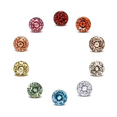 Циркон, цирконий, стеклярус в качестве декоративного материала