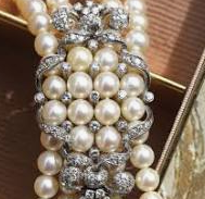 Жемчуг и бриллианты вместе - беспроигрышная комбинация